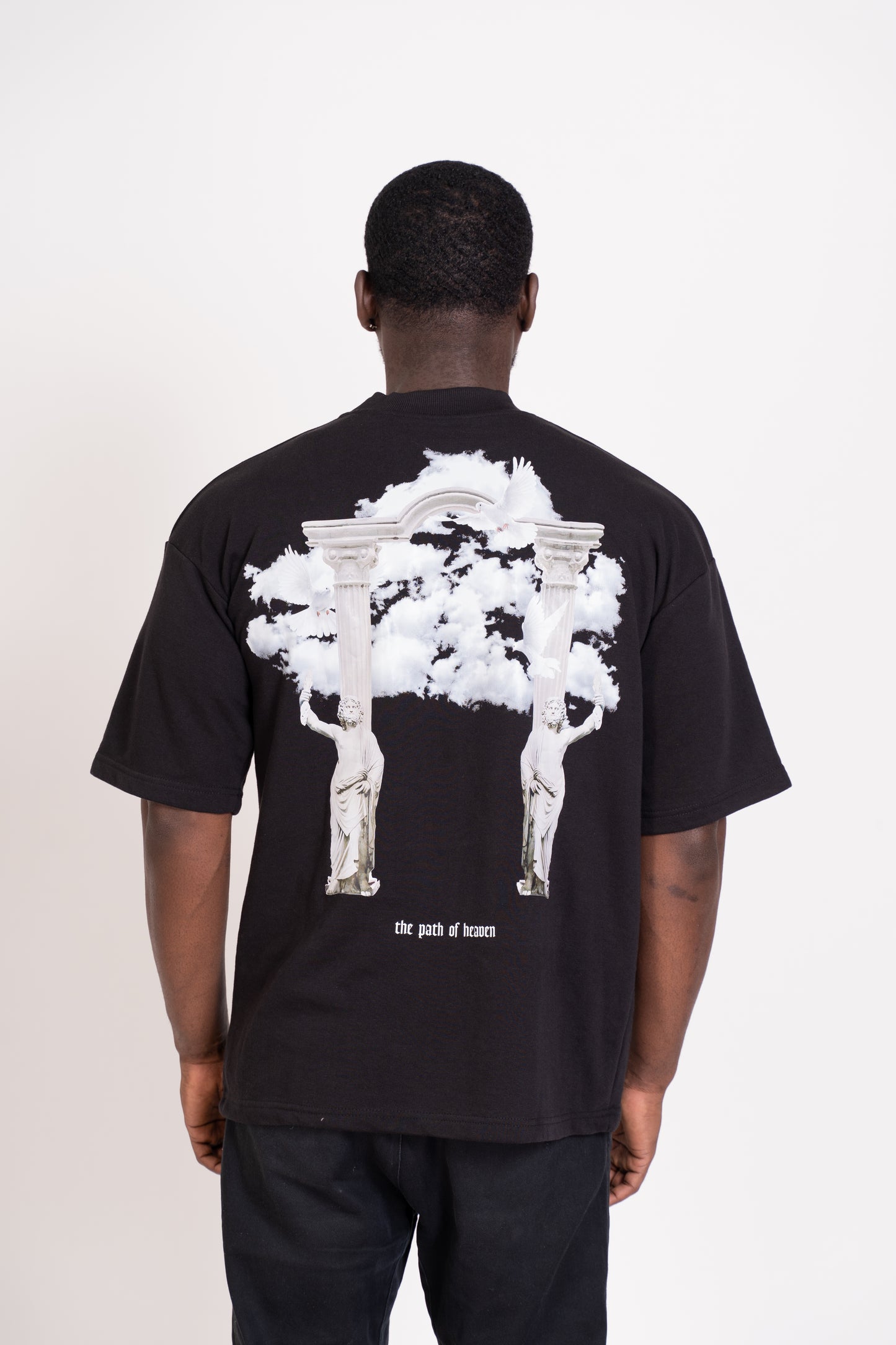 STRADA “Path of Heaven” Oversized Crew neck T-Shirt - STRADA