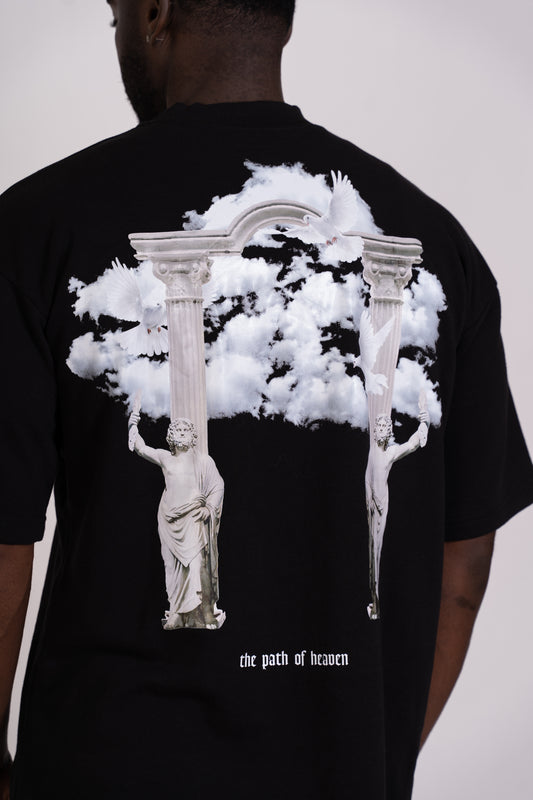 STRADA “Path of Heaven” Oversized Crew neck T-Shirt - STRADA